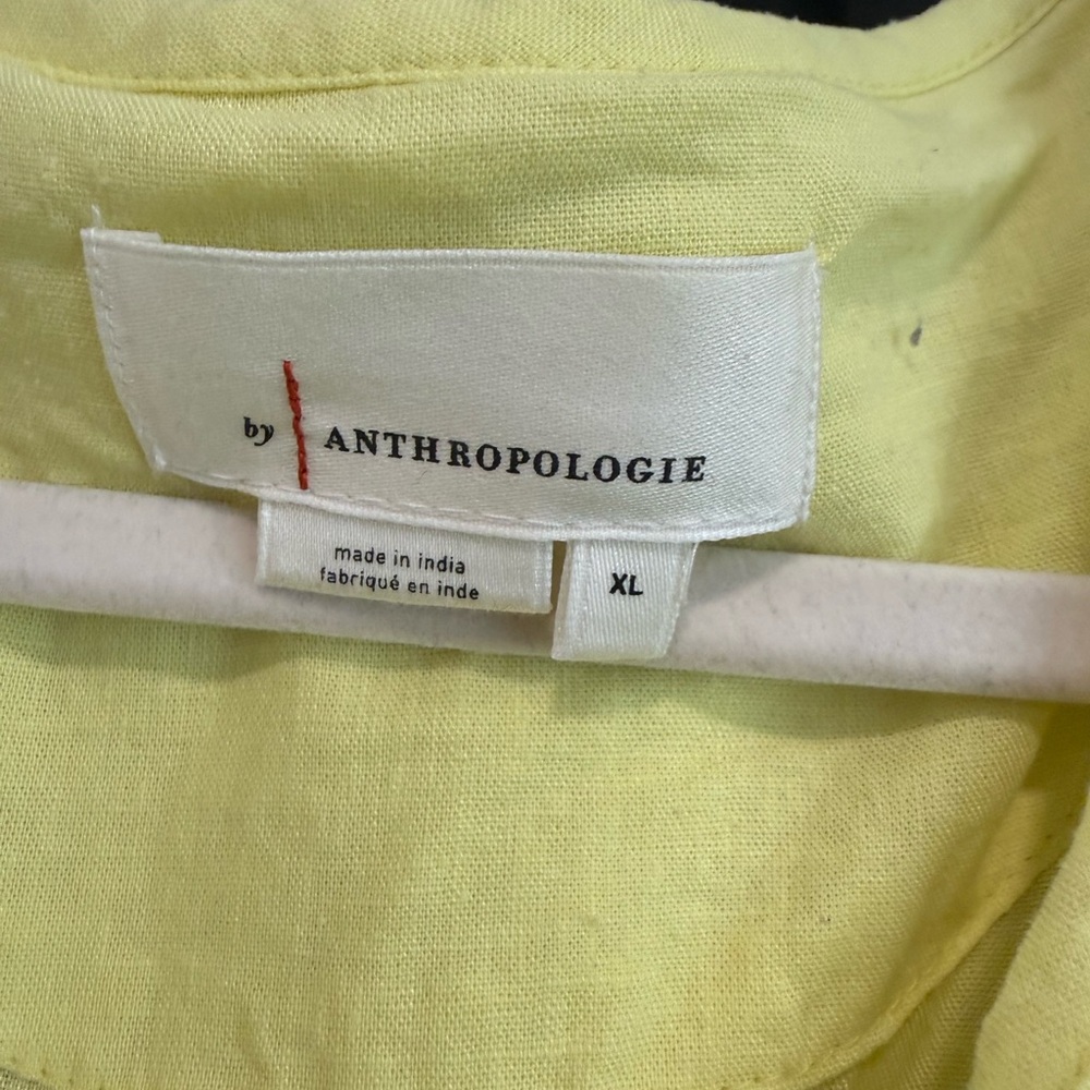 Anthropologie Somerset Linen Maxi Dress XL - Picture 3 of 3